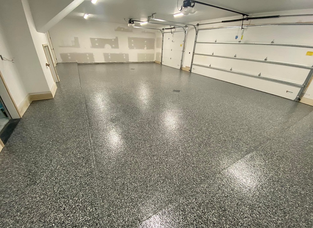 flake garage floor